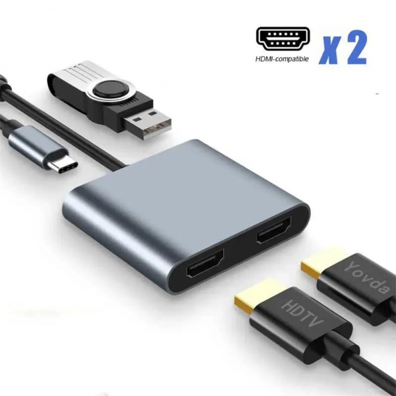 USB CŸ    Ʈ ŷ ̼, ƺϿ 2 HDMI ȣȯ PD USB MST , 4 in 1